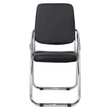 Scaun pliabil piele cadru cromat HRC609 New Business