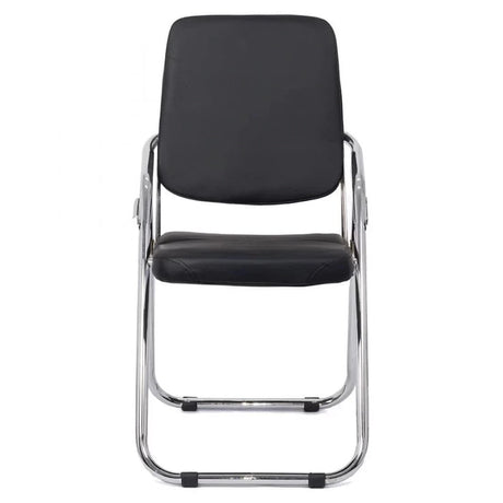 Scaun pliabil piele cadru cromat HRC609 New Business