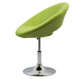 Scaun relaxare piele cadru otel cromat ajustabil REL218 Sun